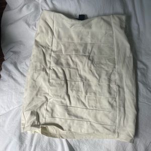 Cream White House black market pencil skirt